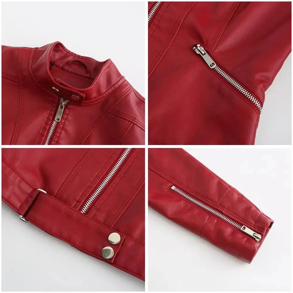 Elegante Leren Jas Voor Dames â€“ Tijdloos, Duurzaam & Comfortabel