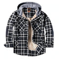 - Karierte Herrenjacke