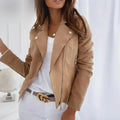 Jasrita | Suede Biker Jacket