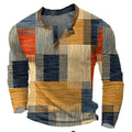 Bequem Trendy Herren Pullover Einzigartiges Karomuster