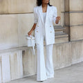 Elegant Stylish Blazer Set for Women with Trousers