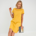 Leinen Sommerkleid
