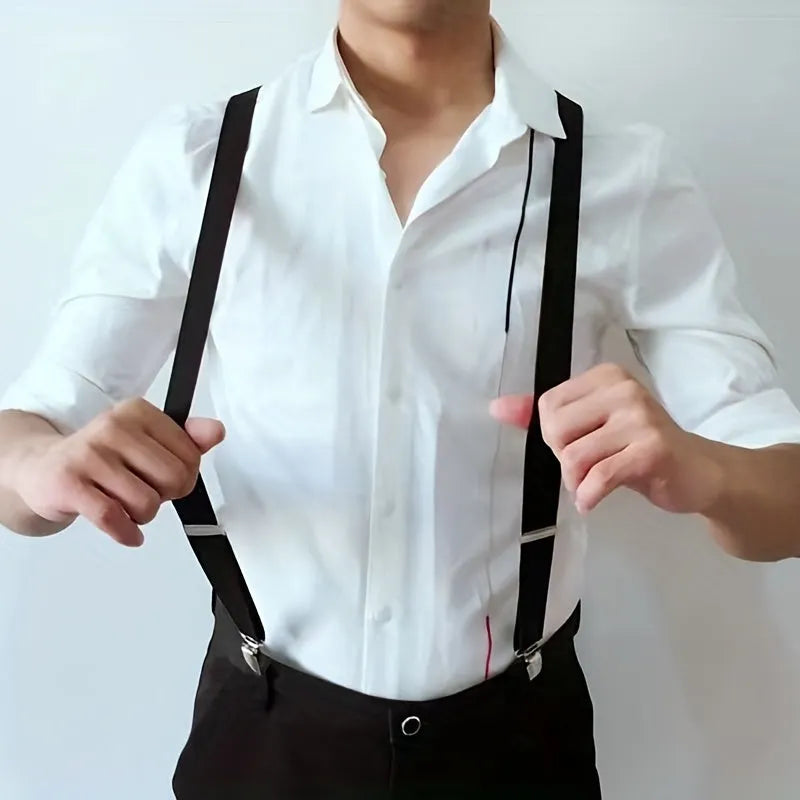 Stück Herren Hosenträger Mit 3 Stabilen Clips Für Hosen Und Hosen