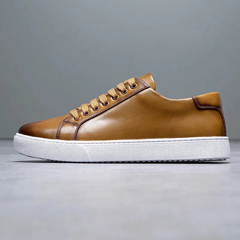 Herren Leder Sneaker