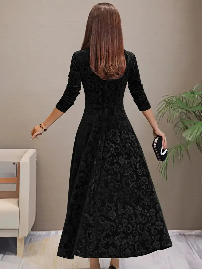 - Elegantes ausgestelltes A-Linien-Kleid