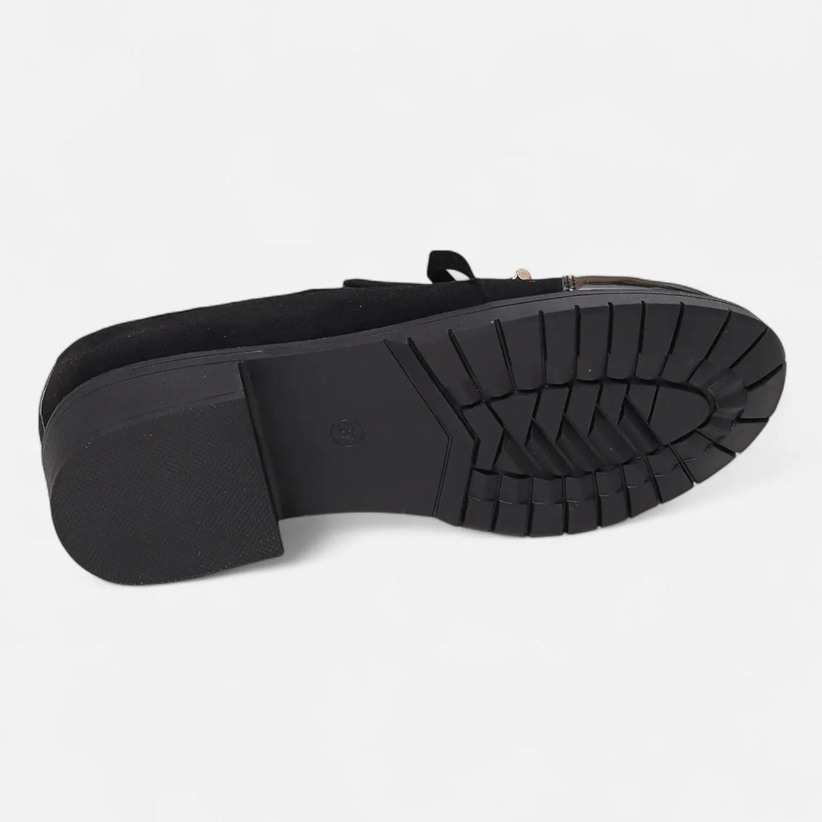 Retro Strik Loafers | Stijlvolle Instappers Met Chunky Hak