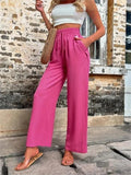 LOU | Luchtige Wijde Damesbroek Met Hoge Taille en Relaxte fit - Elegant & Comfortabel