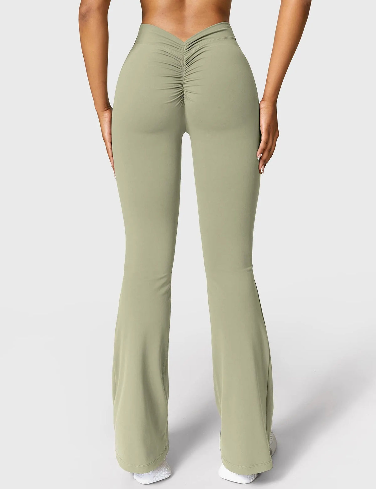 Mary | Flared Scrunch Leggings