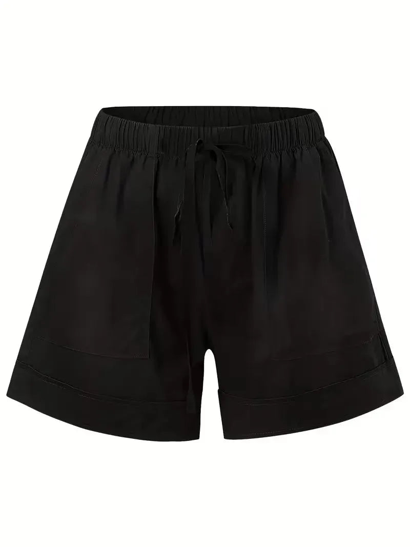 Casual Summer Pants for Women with Elastic Waistband