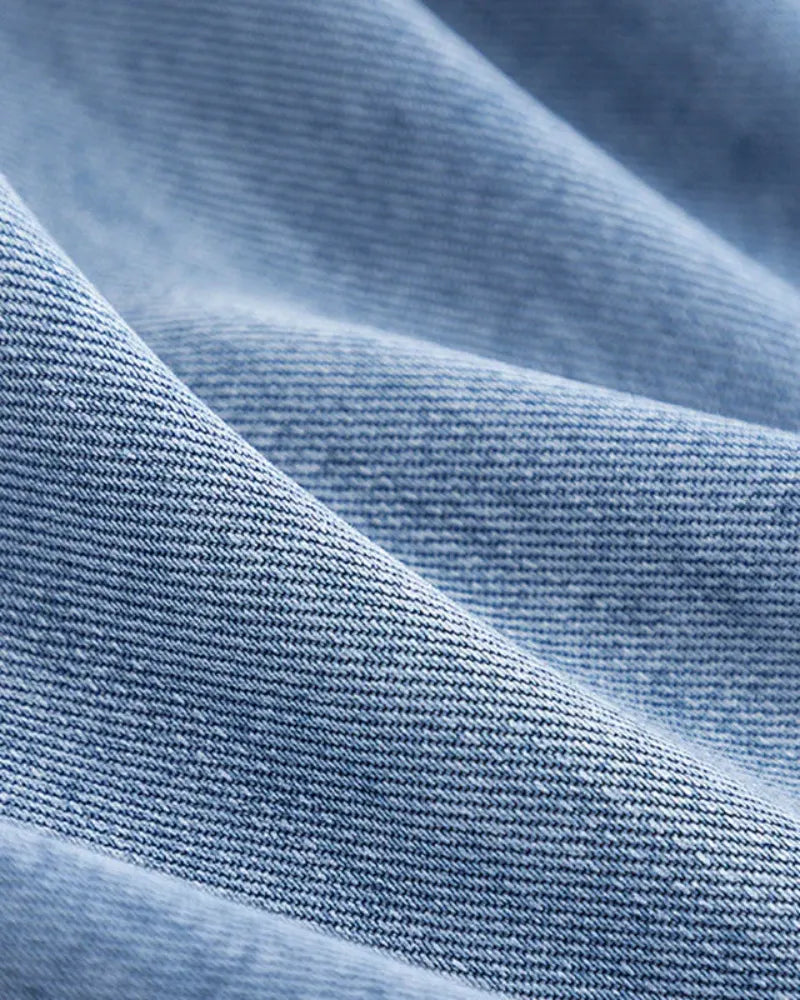Thyra | Denim- og ruskindsfrakke til et moderne look