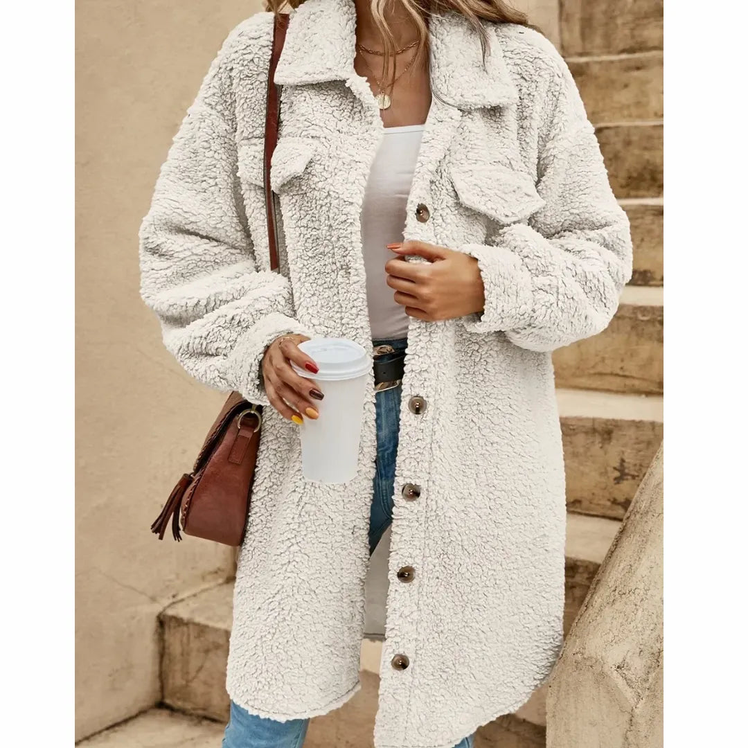 Athena | Gemütlicher und Stilvoller Mantel für Damen