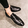 Herren LÃ¤ssig Leder Slipper Leder Slipper FÃ¼r MÃ¤nner