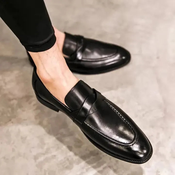 Herren LÃ¤ssig Leder Slipper Leder Slipper FÃ¼r MÃ¤nner