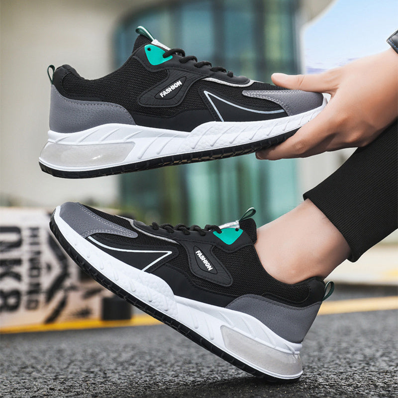 Atmungsaktive Herren Sneaker Mit Farbakzent