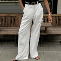 Ilena| High Waist Trousers with Wide Legs