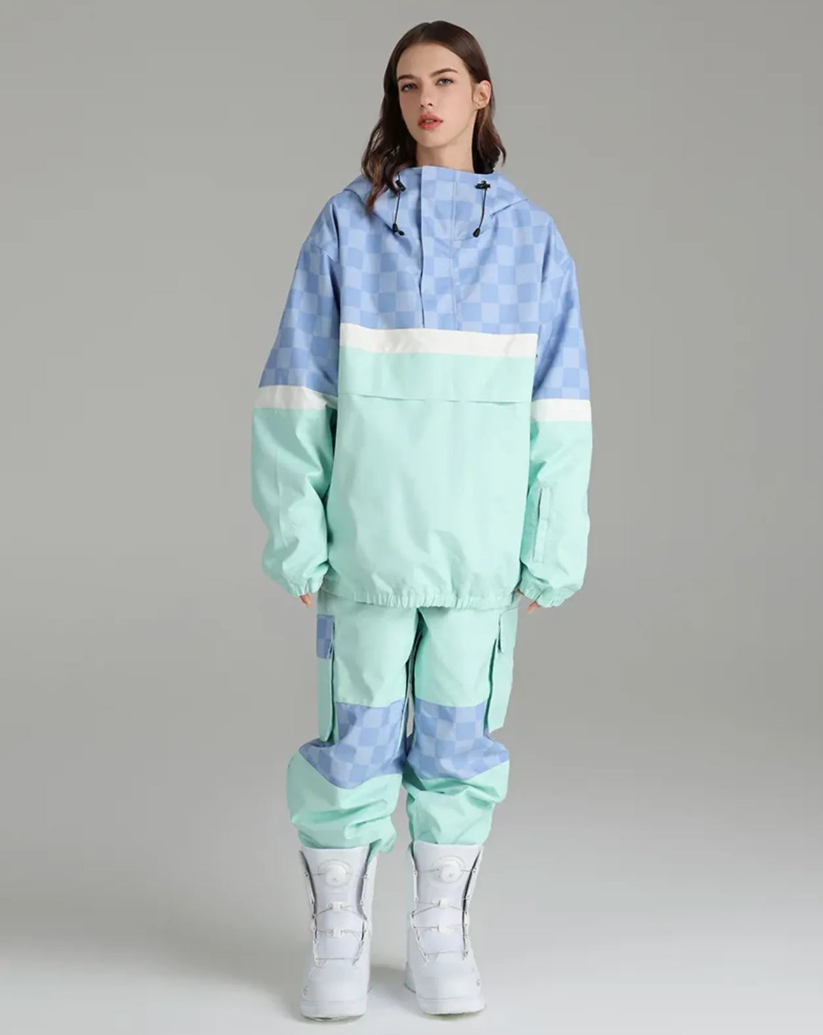 Dames Snowboard Kleding Set â€“ Oversized, Waterdicht, Winddicht & Warm