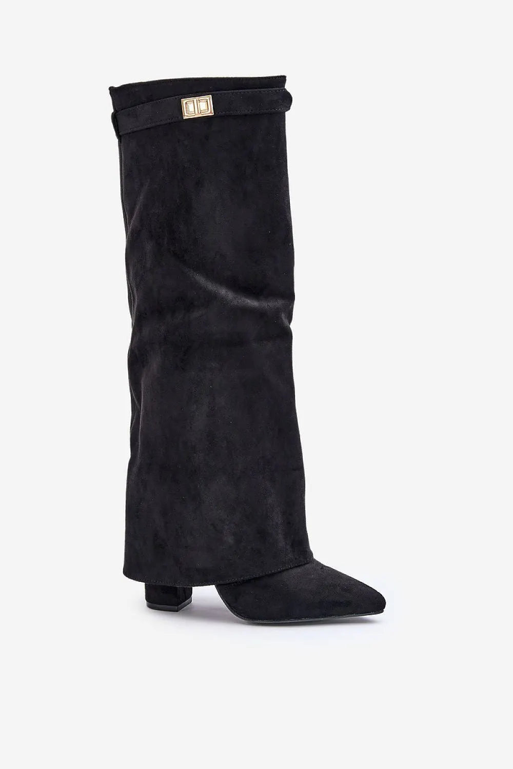 Kiara | Elegant Knee-High Boots with Buckle