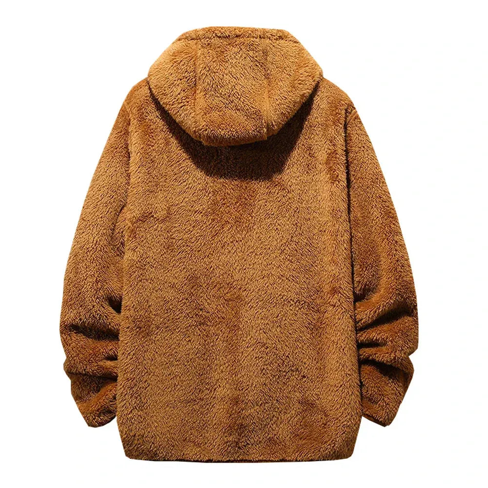 Teddy Kapuzenjacke für Männer