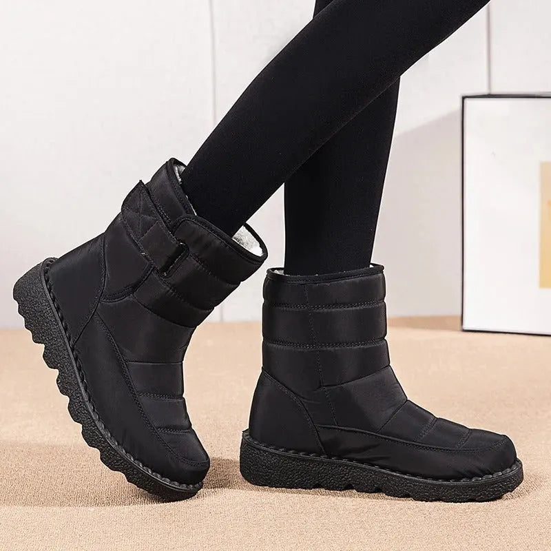 Dicker Plüsch Winter Stiefel
