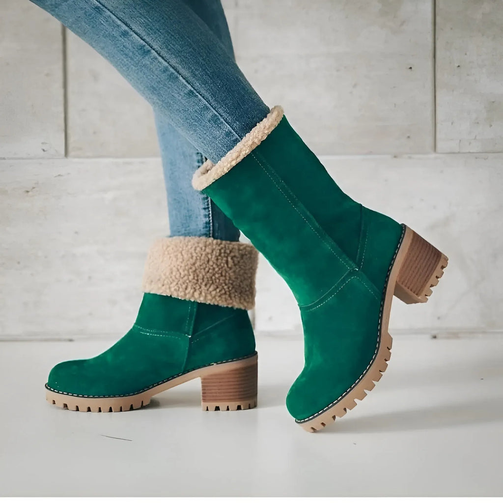 Warme Gevoerde Winterlaarzen Dames – Winterproof, Comfortabel & Stijlvol