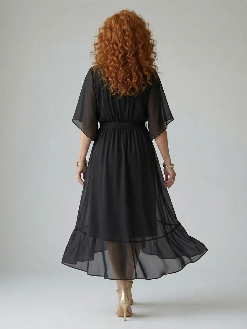 Elric | Light Drape Midi Dress