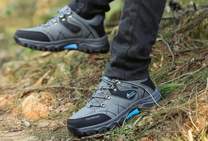 Wasserdicht Vegan Leder Trekkingschuhe Herrenschuhe
