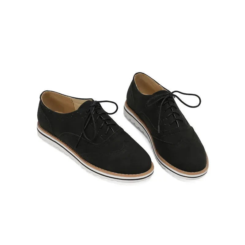 LIEN | Klassieke Leren Dames Schoenen Met Elegante Touch