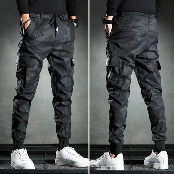 - Camouflage Cargo Freizeit-Herrenhose