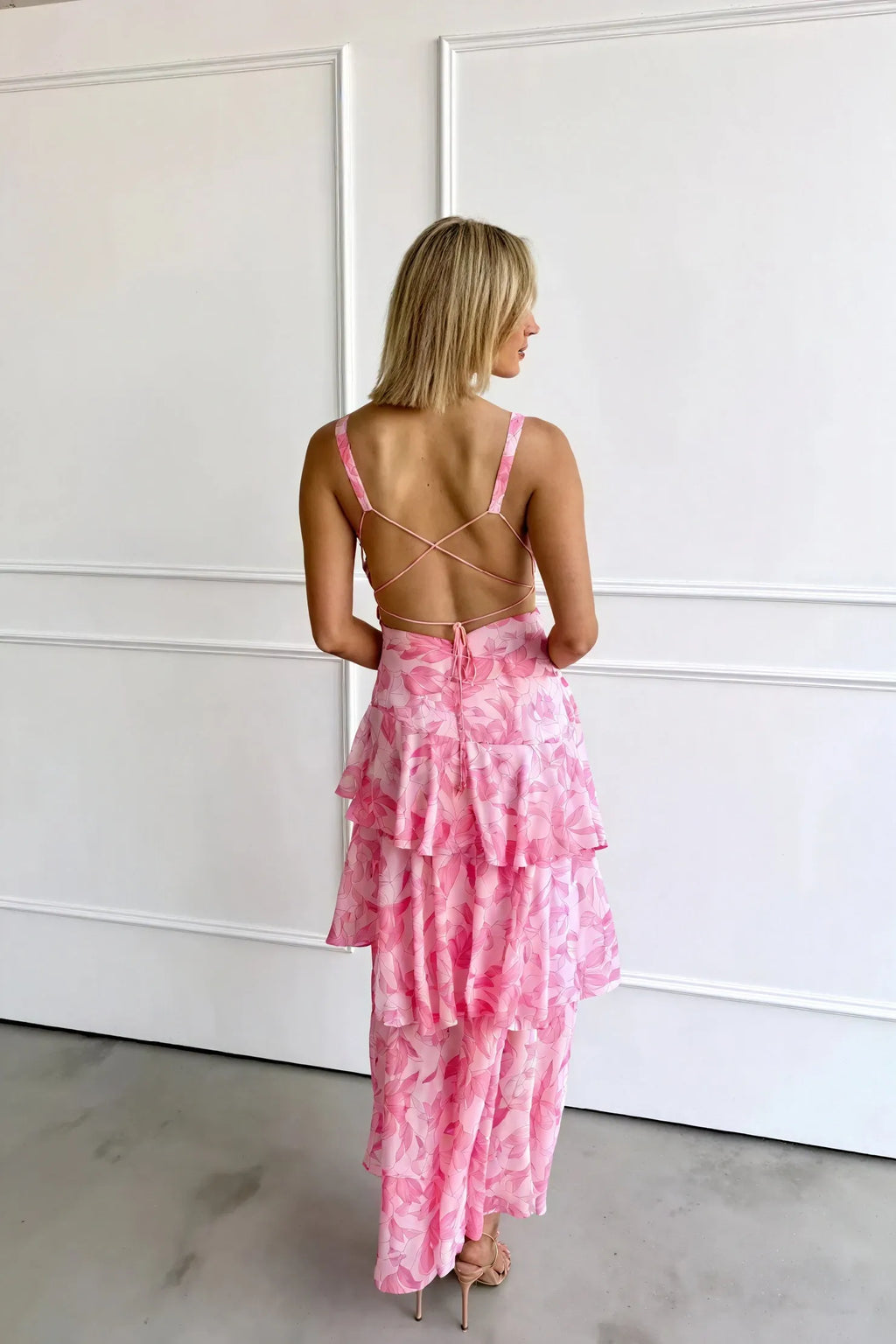 Maxikleid mit femininer Silhouette