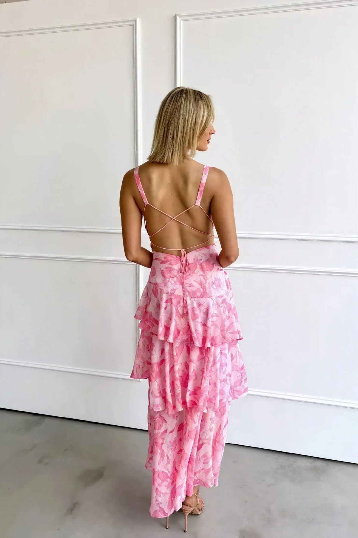 Maxikleid mit femininer Silhouette