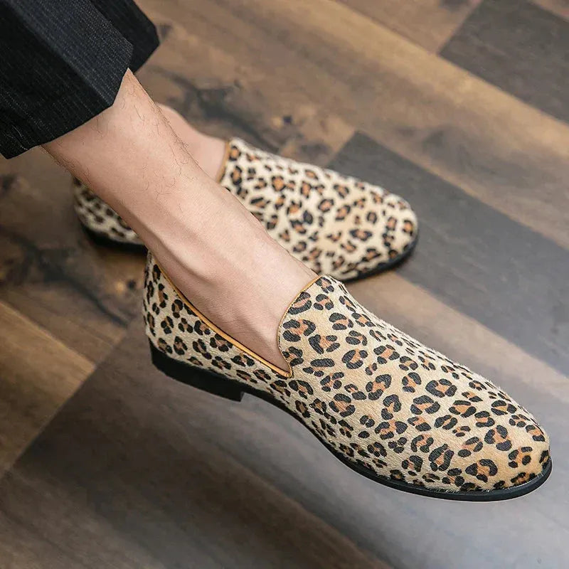 Bedruckte Loafers Für Männer