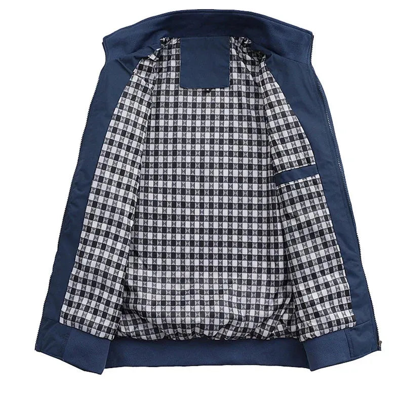 stilvolle lässige Herbstjacke für Männer