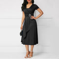 - Elegantes GÃ¼rtelkleid fÃ¼r Damen