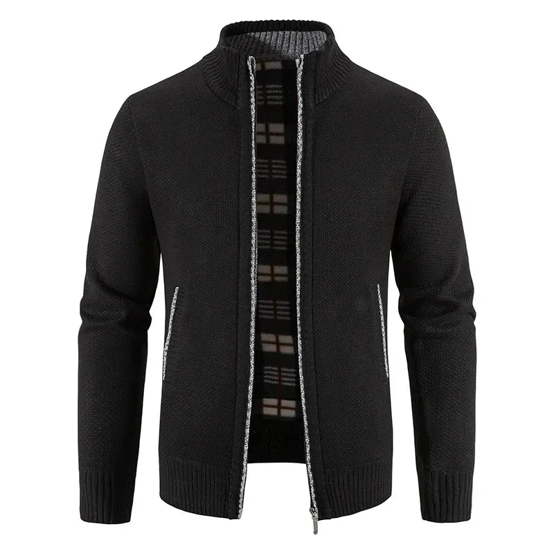 Herren Strickjacke Mit ReiÃŸverschluss Trachten