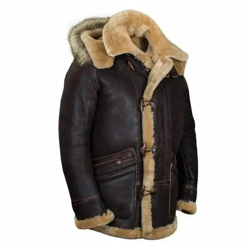 Stylische Lederjacke Für Herren