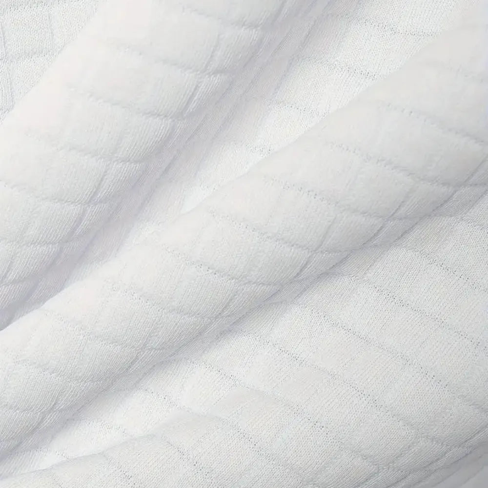 - Texturiertes Poloshirt