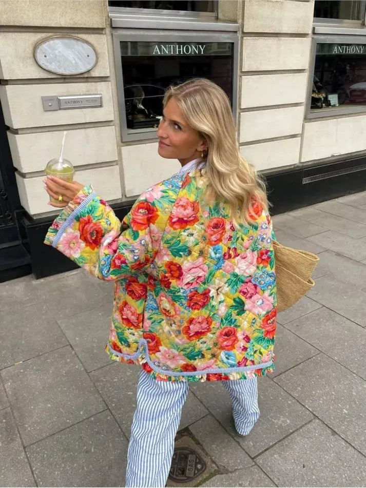 Leonora - Elegant splejset langærmet damejakke