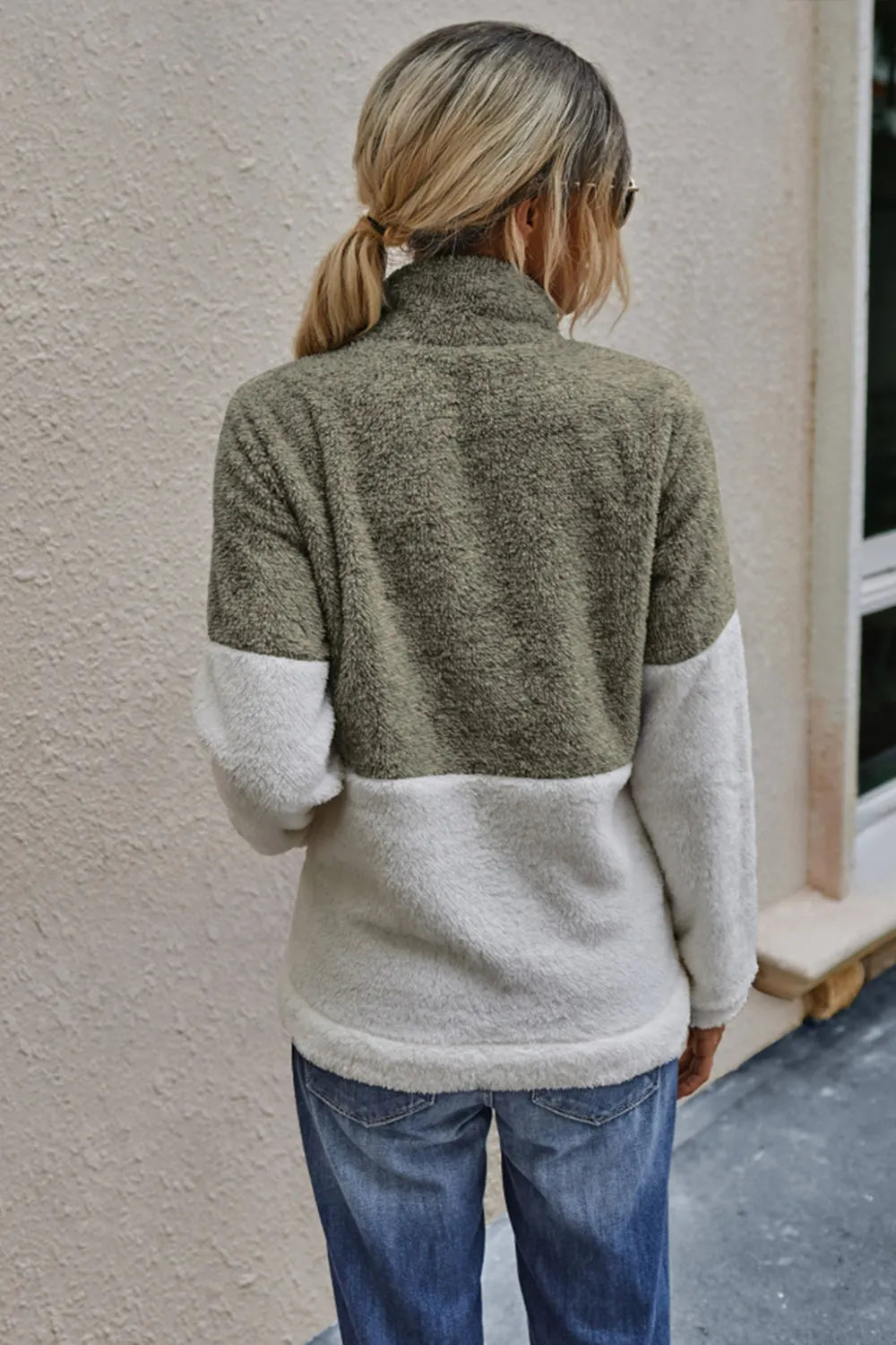 Matilda | Stylisches Oberteil mit Reißverschlusstasche