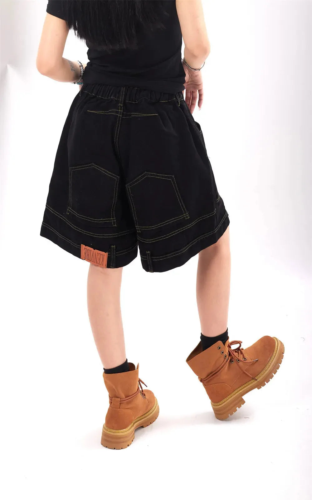 MAUD | Denim Shorts met Urban Oversized Look – Stoer, Comfortabel & Streetproof