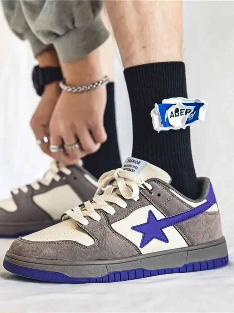 Unisex Skateboard Star Sneakers