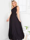 Elegantes wandelbares Maxikleid