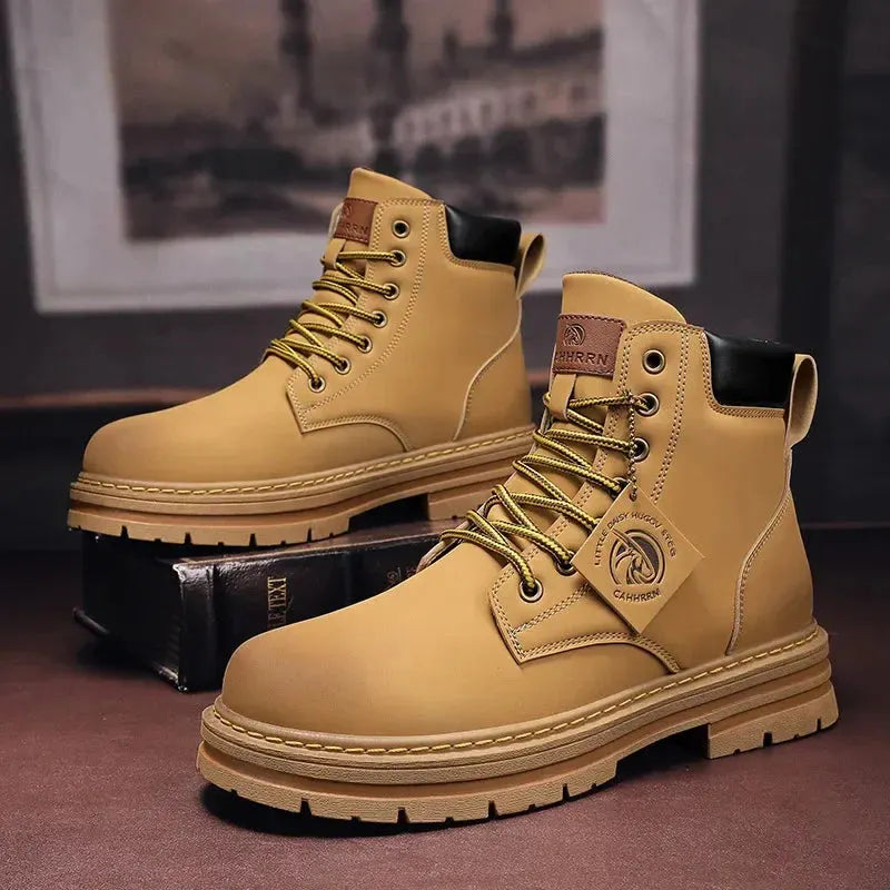 Herren High Top Stiefel