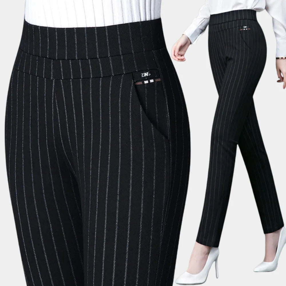 Stretch Hose Für Damen High Waist Hose Für Elegante Und Bequeme Looks