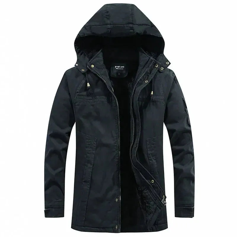 - Winterjacke mit Kapuze für Herren