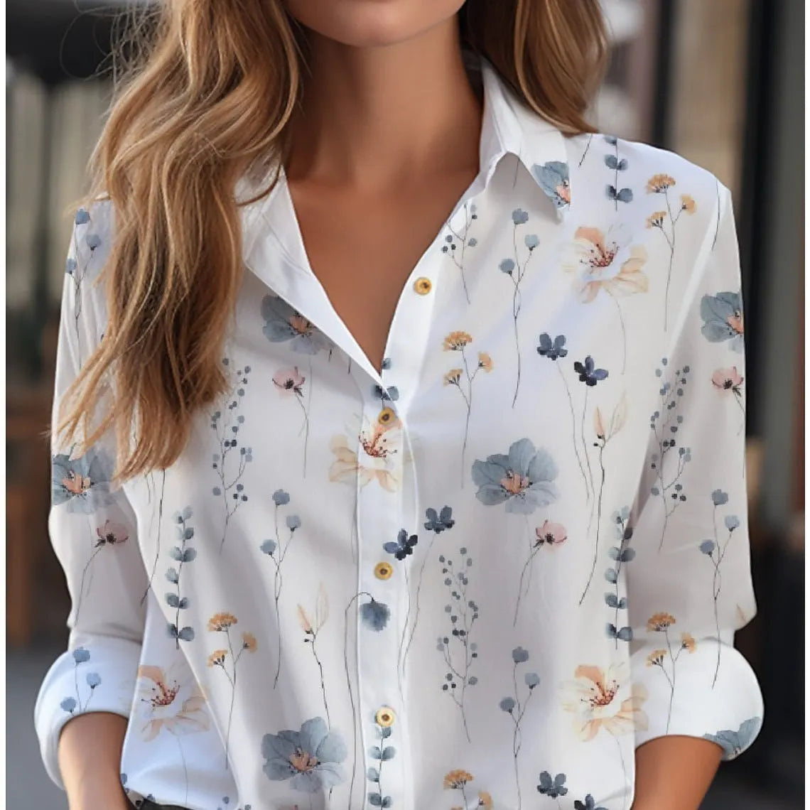 FLORIEN | Bluse mit Blumenmuster
