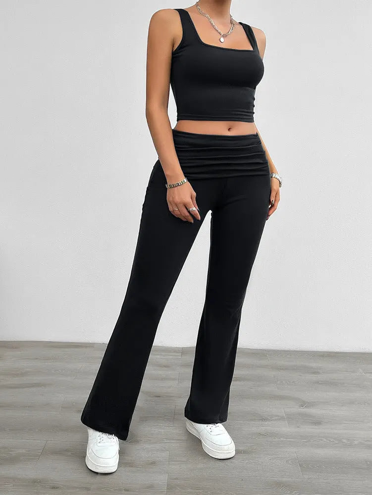 Stylish Co-ord Set for Women with Flared Pants