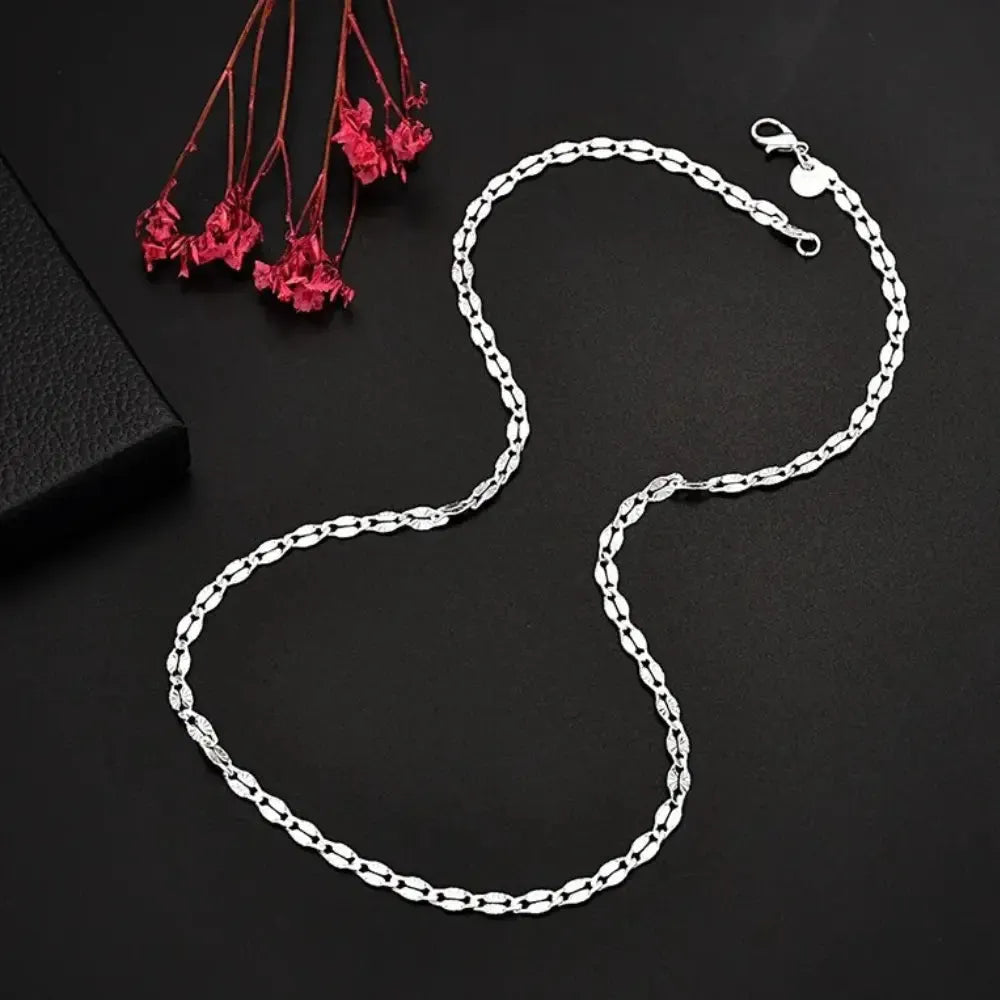 925 Sterling Silber 4mm Kette