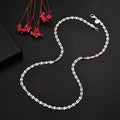925 Sterling Silber 4mm Kette