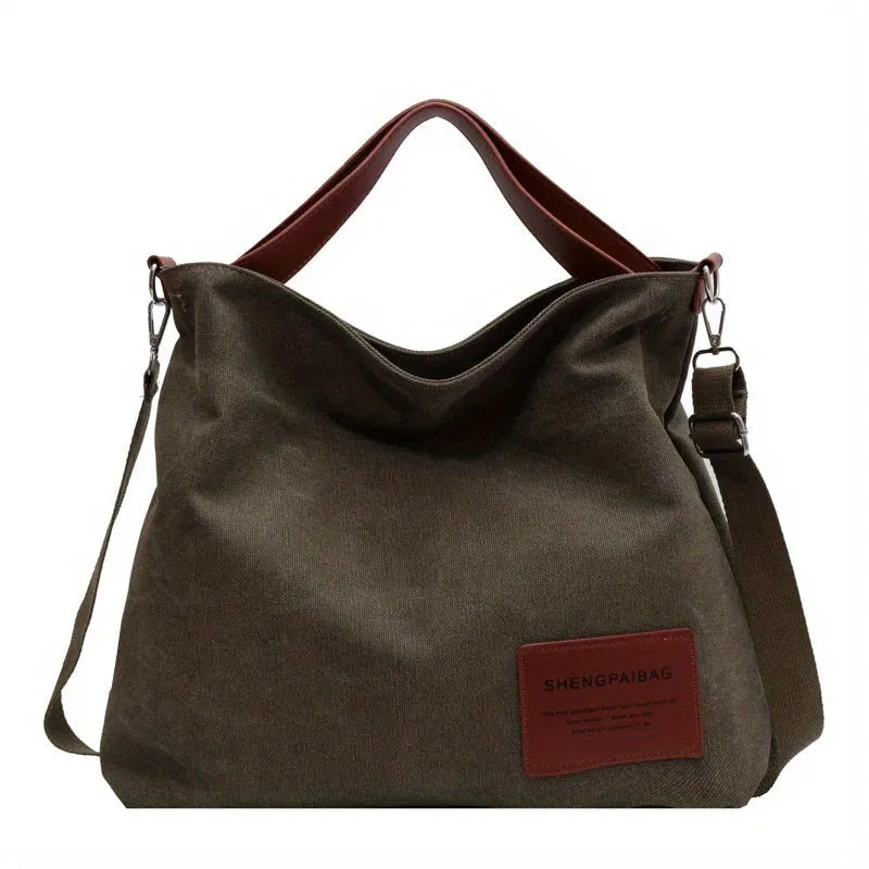 AdeleBag â€“ Schlichte UmhÃ¤ngetasche aus Canvas