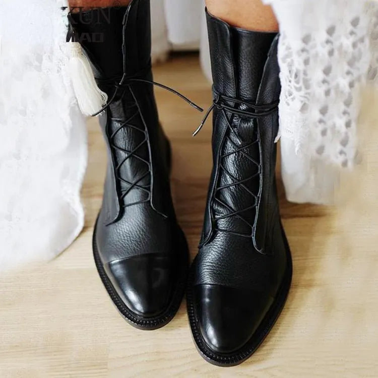 Balesco - Winterstiefel fÃ¼r Frauen aus echtem Leder